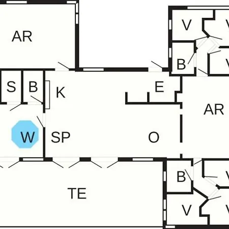 16 Person In Vaeggerlose 度假居 *